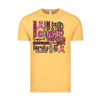 Vintage Mustard cancer awareness Vintage Tee - MaliasSmallBusiness