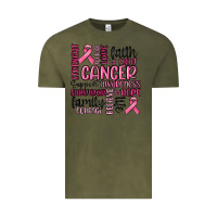 Vintage Olive cancer awareness Vintage Tee - MaliasSmallBusiness