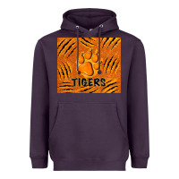 Plum tiger paws Heavyweight Hoodie - TumblerDesignByShophia