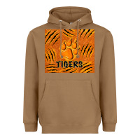 Tiger Paws Heavyweight Hoodie | Teevron
