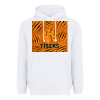 White tiger paws Heavyweight Hoodie - TumblerDesignByShophia