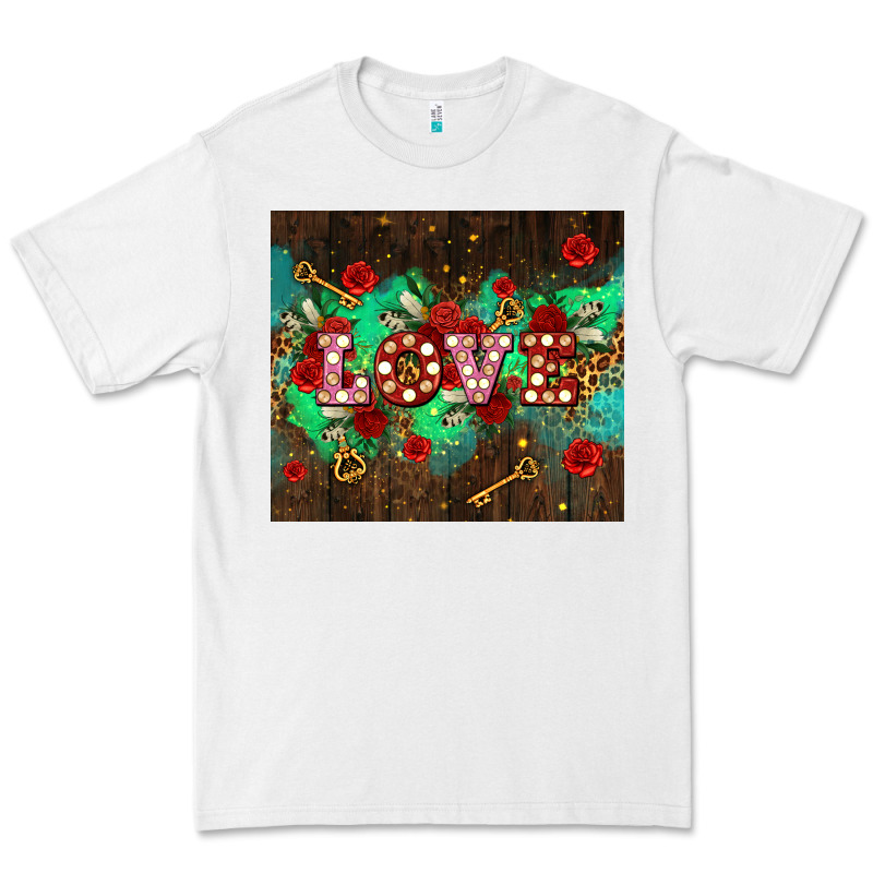 Love  And Leopard With Keys Premium Tee by AdoDesignShop | Teevron