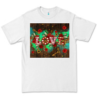 White love  and leopard with keys Premium Tee - AdoDesignShop