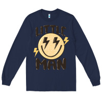 Navy little man Long Sleeve Tee - MaliasSmallBusiness