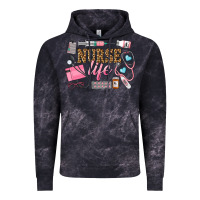 Cloud Black Western Nurse Life Vintage Hoodie - LillyAllenDesigns