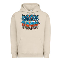 Pigment French Oak Boom boom Mama Urban Hoodie - FaDigitalArtStudio
