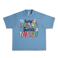 Pebble Blue every bunny's favorite nurse Urban Heavy Tee - MaliasSmallBusiness