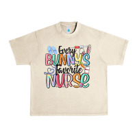 Sandshell every bunny's favorite nurse Urban Heavy Tee - MaliasSmallBusiness