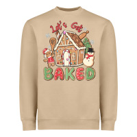 Mushroom let's get baked Heavyweight Sweatshirt - MaliasSmallBusiness
