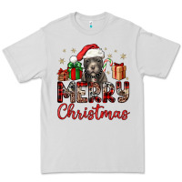 Dove Grey merry christmas pitbull Premium Tee - JahusDesignShop