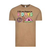 Vintage Coffee a lot can happen in 3 days Vintage Tee - MaliasSmallBusiness