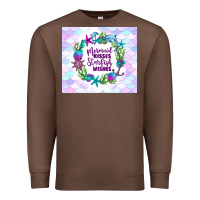 Chestnut mermaid kisses starfish wishes Premium Sweatshirt - TumblerDesignByShophia