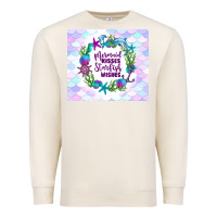 Sandshell mermaid kisses starfish wishes Premium Sweatshirt - TumblerDesignByShophia