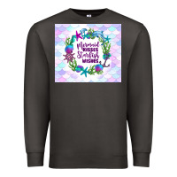 Smoke mermaid kisses starfish wishes Premium Sweatshirt - TumblerDesignByShophia