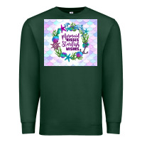 Sports Green mermaid kisses starfish wishes Premium Sweatshirt - TumblerDesignByShophia