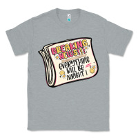 Heather Grey breaking news everything will be alright Classic Tee - MaliasSmallBusiness