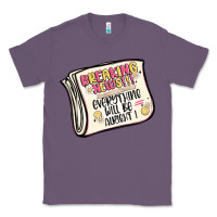 Lavender breaking news everything will be alright Classic Tee - MaliasSmallBusiness