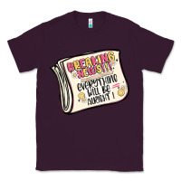 Plum breaking news everything will be alright Classic Tee - MaliasSmallBusiness