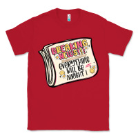 Red breaking news everything will be alright Classic Tee - MaliasSmallBusiness