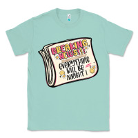 Seafoam breaking news everything will be alright Classic Tee - MaliasSmallBusiness