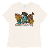 Bone happy easter egg western Ladies Tee - RacoonDesign