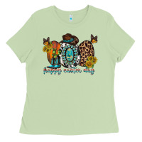 Matcha happy easter egg western Ladies Tee - RacoonDesign