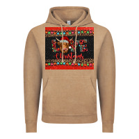 Vintage Coffee love christmas highland cow and turquoise gemstone Vintage Hoodie - Jasminsmagicworld