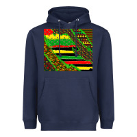 Navy juneteetnh brush Heavyweight Hoodie - TumblerDesignByShophia