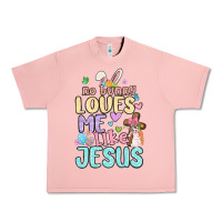 Salmon no bunny loves me like jesus Urban Heavy Tee - MaliasSmallBusiness