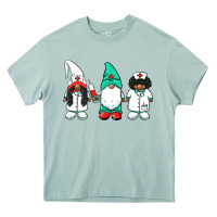 Arona african american nurse gnomies medical gnomies Heavy Core Tee - BarkalooDesign
