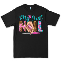 Black my first nail bbs Premium Tee - BundleAndBundleShop