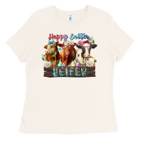 Bone happy easter heifer Ladies Tee - RacoonDesign