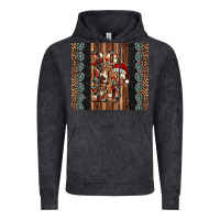 Vintage Black ho ho ho western christmas Vintage Hoodie - Jasminsmagicworld