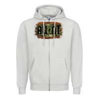 Dove Grey Aunt Camouflage Zipper Hoodie - Bettercallsaul