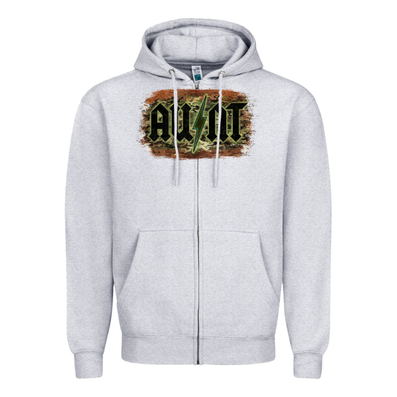 Aunt Camouflage Zipper Hoodie by Bettercallsaul | Teevron