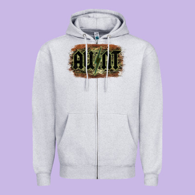 Aunt Camouflage Zipper Hoodie Designed By Bettercallsaul