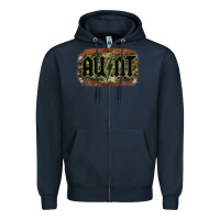 Navy Aunt Camouflage Zipper Hoodie - Bettercallsaul