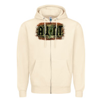 Sandshell Aunt Camouflage Zipper Hoodie - Bettercallsaul