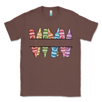 Chestnut custom crayons Classic Tee - MaliasSmallBusiness