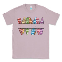 Lilac custom crayons Classic Tee - MaliasSmallBusiness