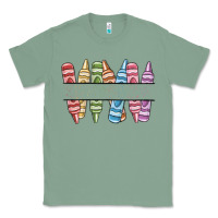 Sage custom crayons Classic Tee - MaliasSmallBusiness