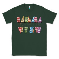 Sports Green custom crayons Classic Tee - MaliasSmallBusiness