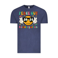 Vintage Denim peace out 2024 kindergarten Vintage Tee - JahusDesignShop