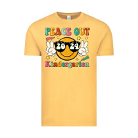 Vintage Mustard peace out 2024 kindergarten Vintage Tee - JahusDesignShop