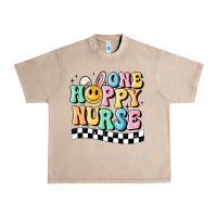 French Oak one happy nurse Urban Heavy Tee - MaliasSmallBusiness