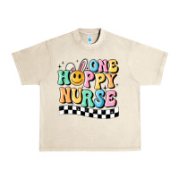 Sandshell one happy nurse Urban Heavy Tee - MaliasSmallBusiness
