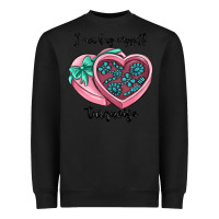 Black i can buy myself turquoise Heavyweight Sweatshirt - MaliasSmallBusiness
