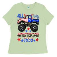 Matcha all american boy Ladies Tee - HRA Design Shop