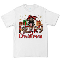White merry christmas pug Premium Tee - JahusDesignShop