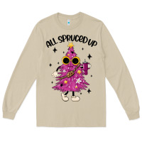 Mushroom all spruced up Long Sleeve Tee - MaliasSmallBusiness